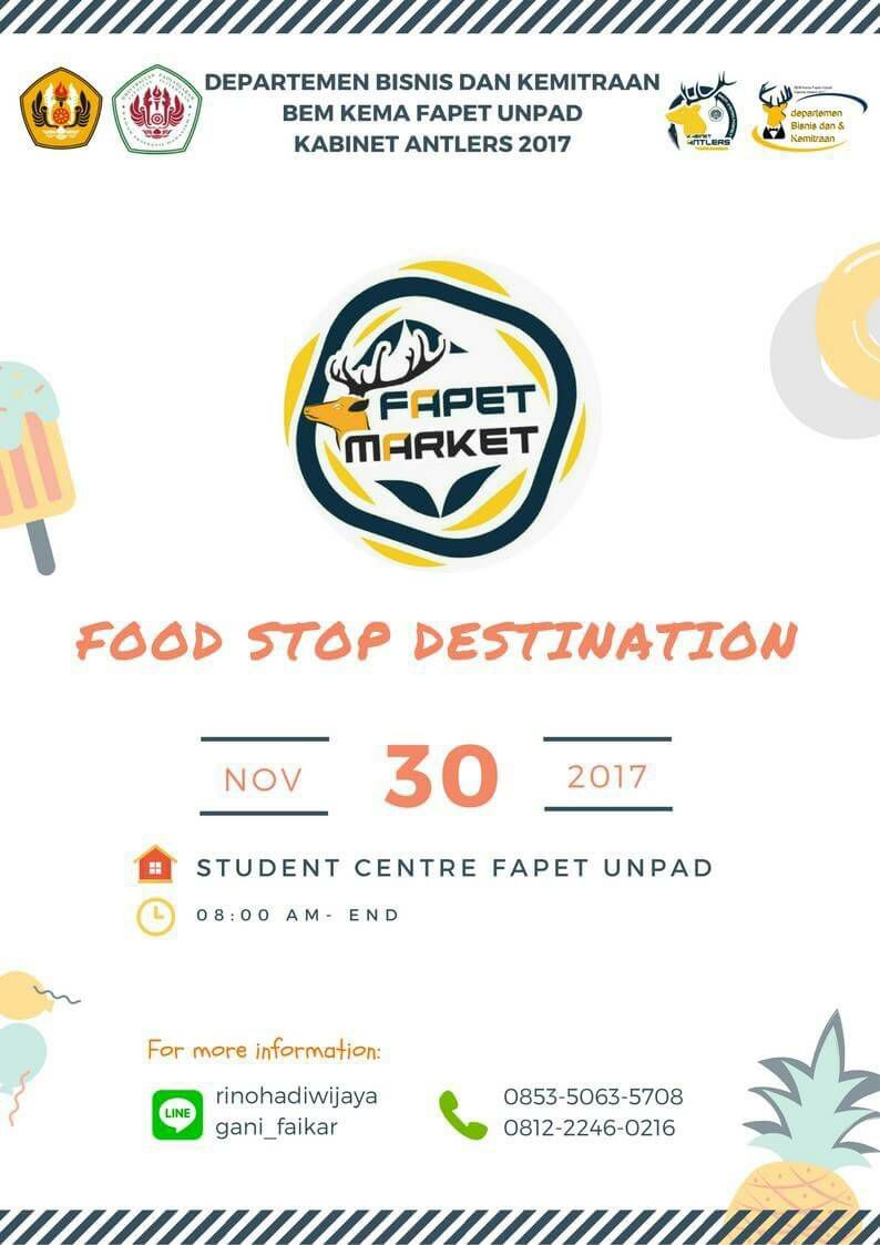 Fapet Market "Food Stop Destination"  Studn.id