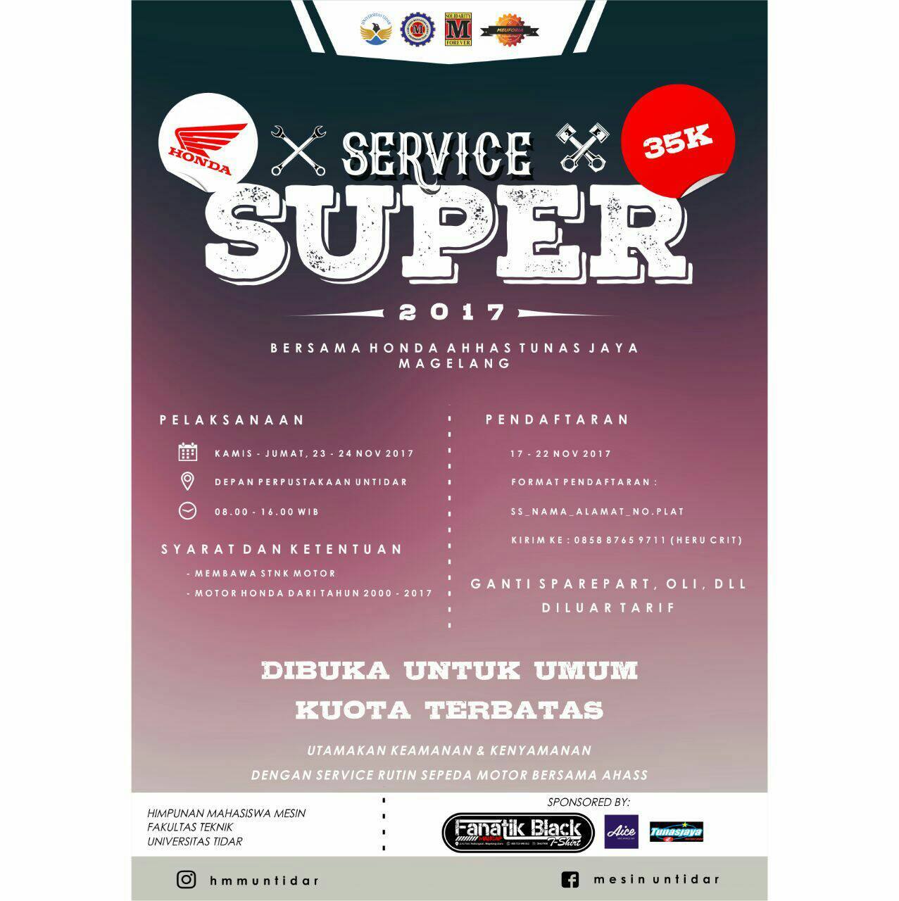 MEUFORIA5UPERMempersembahkanSERVICESUPERbersamaAHASTUNASJAYAMAGELANG_3425c315d4675e3ddbed5c34e03b75d2