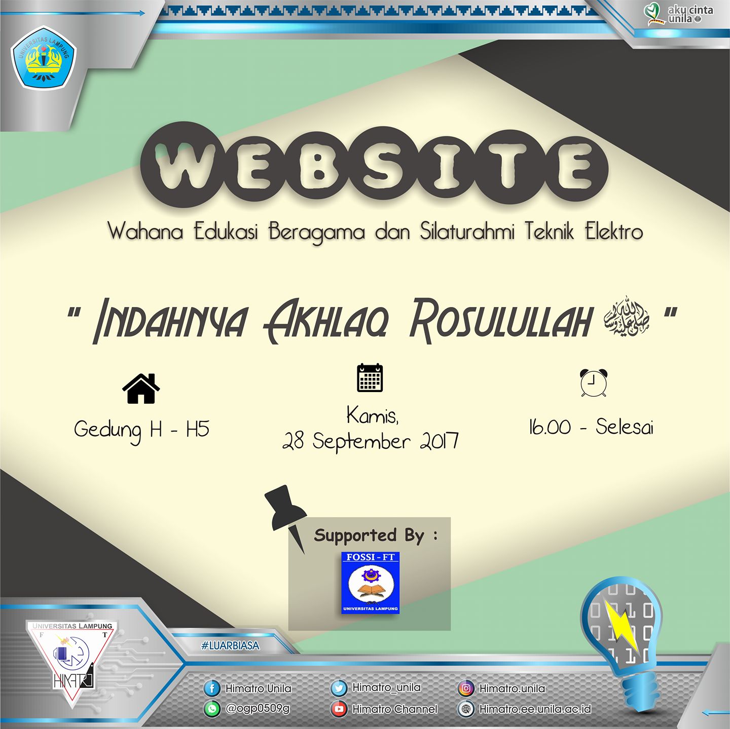 WEBSITE (Wahana Edukasi Beragama dan Silaturahmi Teknik 